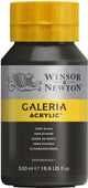 Winsor newton galeria acryl 500ml ivory black