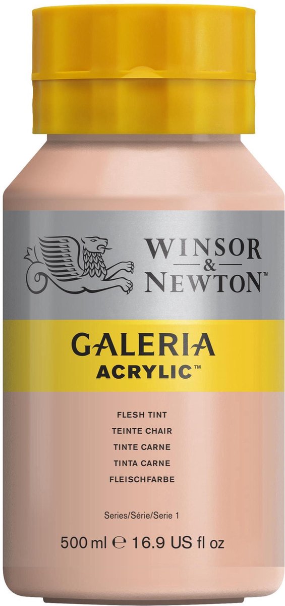 Winsor newton galeria acryl 500ml pale rose blush