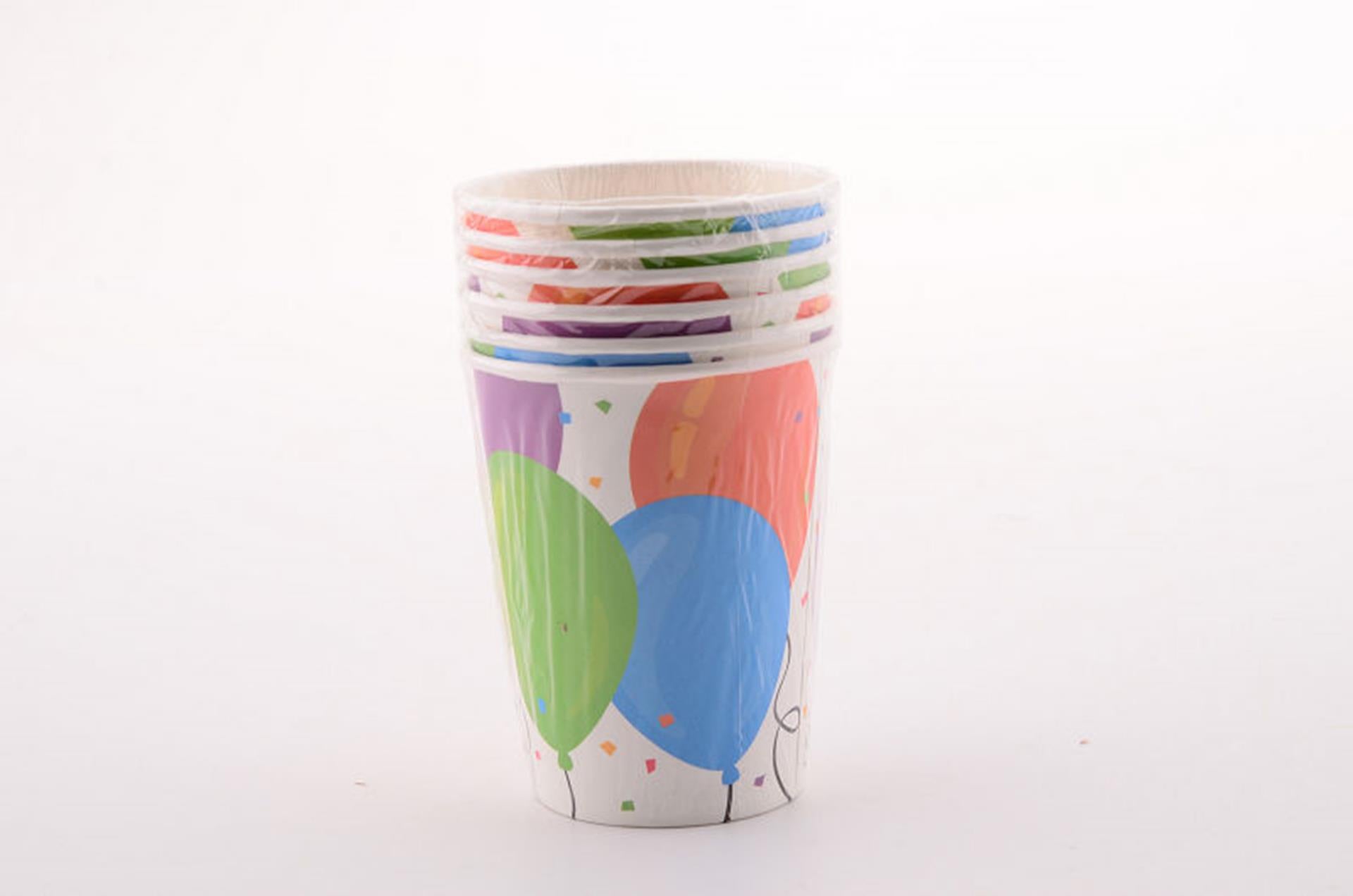 Lifetime papier beker 266ml 6pcs pa