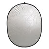 Linkstar reflectiescherm 2 in 1 r-6090sw zilver wit 60x90 cm
