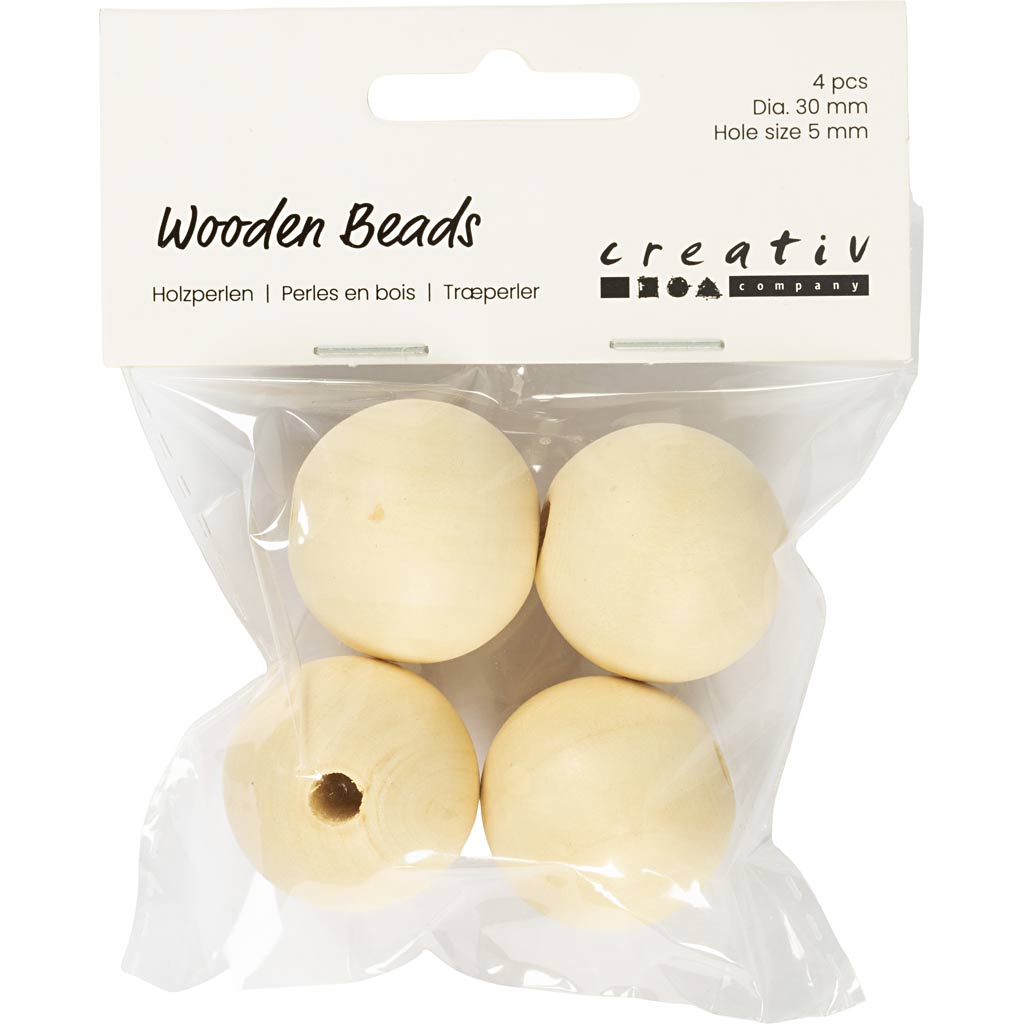 Https: www.cchobby.nl houten-kraal-d-30-mm-gatgrootte-5-mm-4-stuk-1-doos