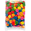 Creotime houten knopen, d: 12-20 mm, kleuren assorti, 2-4 gaten, 360 assorti