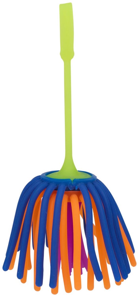 Eddy toys fidget yoyo 58819 - fidget jojo zappeljojo - jojo met flexibele slierten - ca. 16 x 6 cm - 1 willekeurige kleur