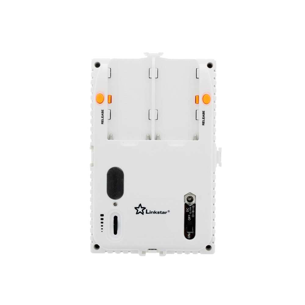 Linkstar led lamp set vd-405v-k2 incl. accu