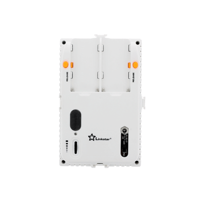 Linkstar led lamp set vd-405v-k2 incl. accu