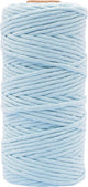 Vaessen creative macrame touw - lichtblauw - 3mmx100m