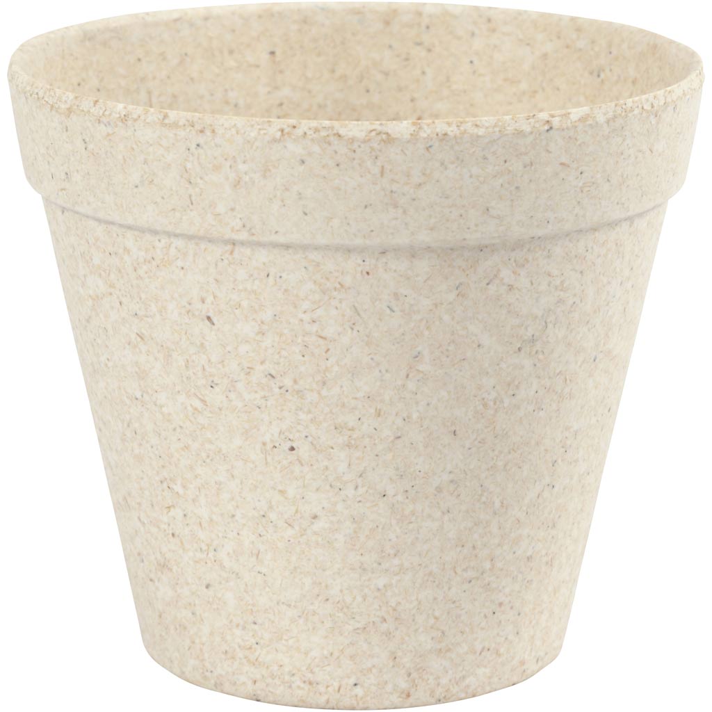 Creativ company bloempot bamboevezels, 10x11cm