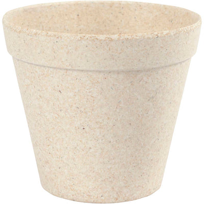 Creativ company bloempot bamboevezels, 10x11cm