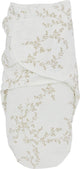 Meyco baby branches swaddle inbakerdoek - sand - 0-3 maanden - 1.0 tog