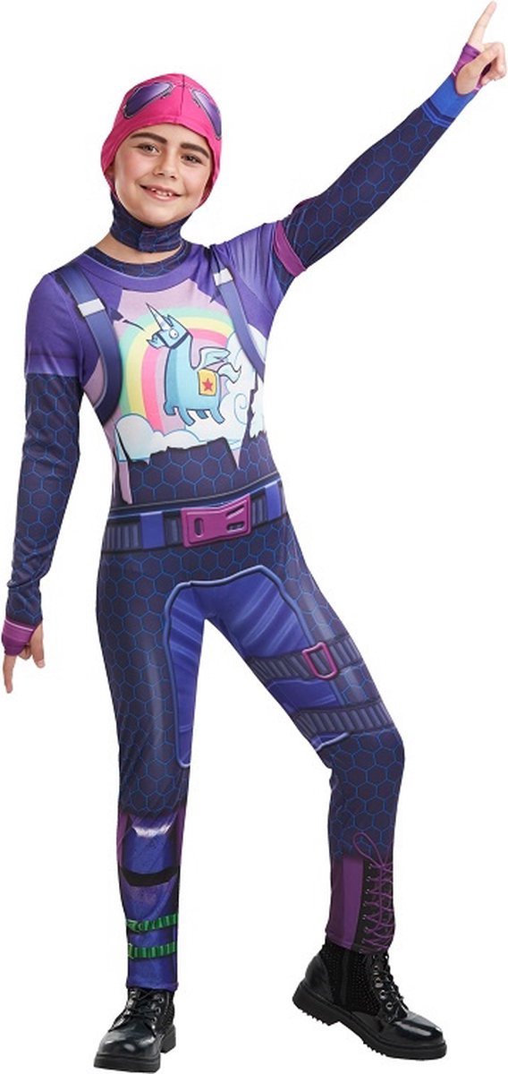 Rubies tween brite bomber fortnite verkleedpak 9-10 jaar
