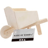 Creativ company houten mini kruiwagen