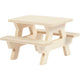 Creativ company houten mini picknicktafel