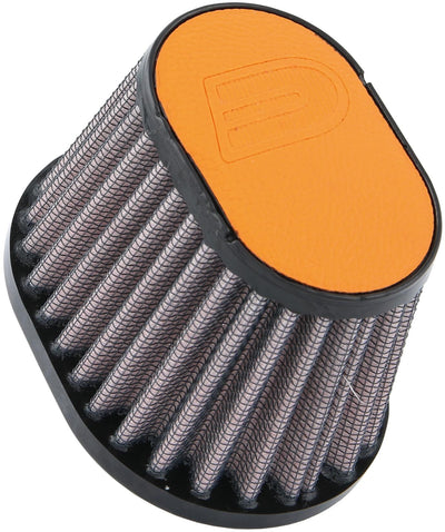 Dna sportluftfilter leather top sport air filter 100 x 75mm orange