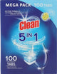 At home clean 5-in-1 vaatwastabletten 20gr 100pcs