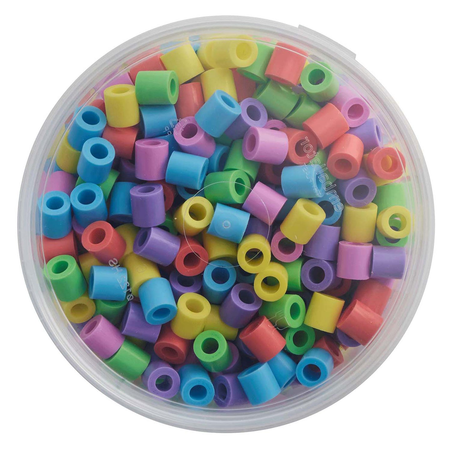 Hama maxi strijkkralen in bak - pastelmix (050), 600st.