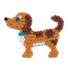Hama strijkkralen grondplaat hond 2