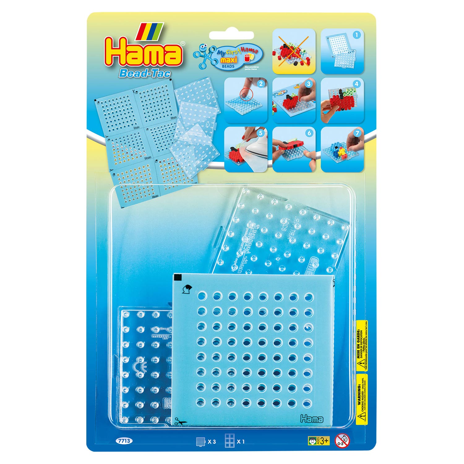 Hama strijkkralenbordjes maxi set - creatieve speelgoed accessoires.