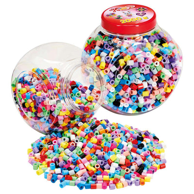 Hama maxi strijkkralen pastelmix - creatieve speelgoedset 2000 stuks.