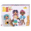 Hama midi strijkkralenset gift box - fashion girls, 4000st.