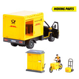 Dickie dhl pakketvoertuigset - afbeelding 3