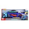 Dickie toys - car transporter - volvo - vrachtwagen met aanhangwagen - licht en geluid