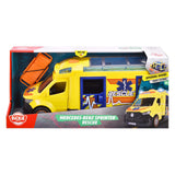 Dickie toys - mercedes benz sprinter rescue - ziekenwagen - ambulance - licht en geluid - vanaf 3 jaar - afbeelding 2