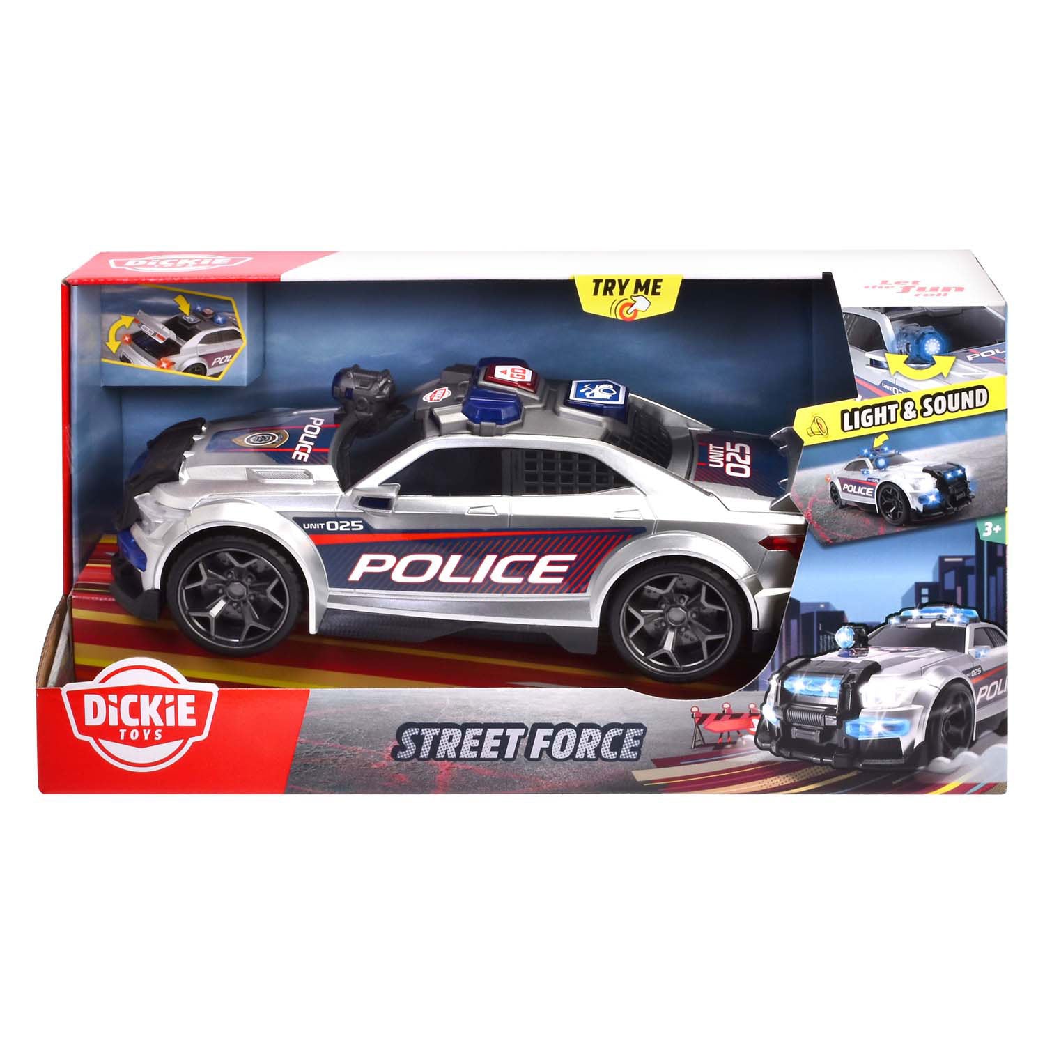 Dickie street force politieauto
