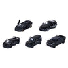 Simba majorette black edition die-cast voertuigen, 5dlg.