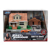 Jada fast furious nano dom's huis diorama met voertuigen