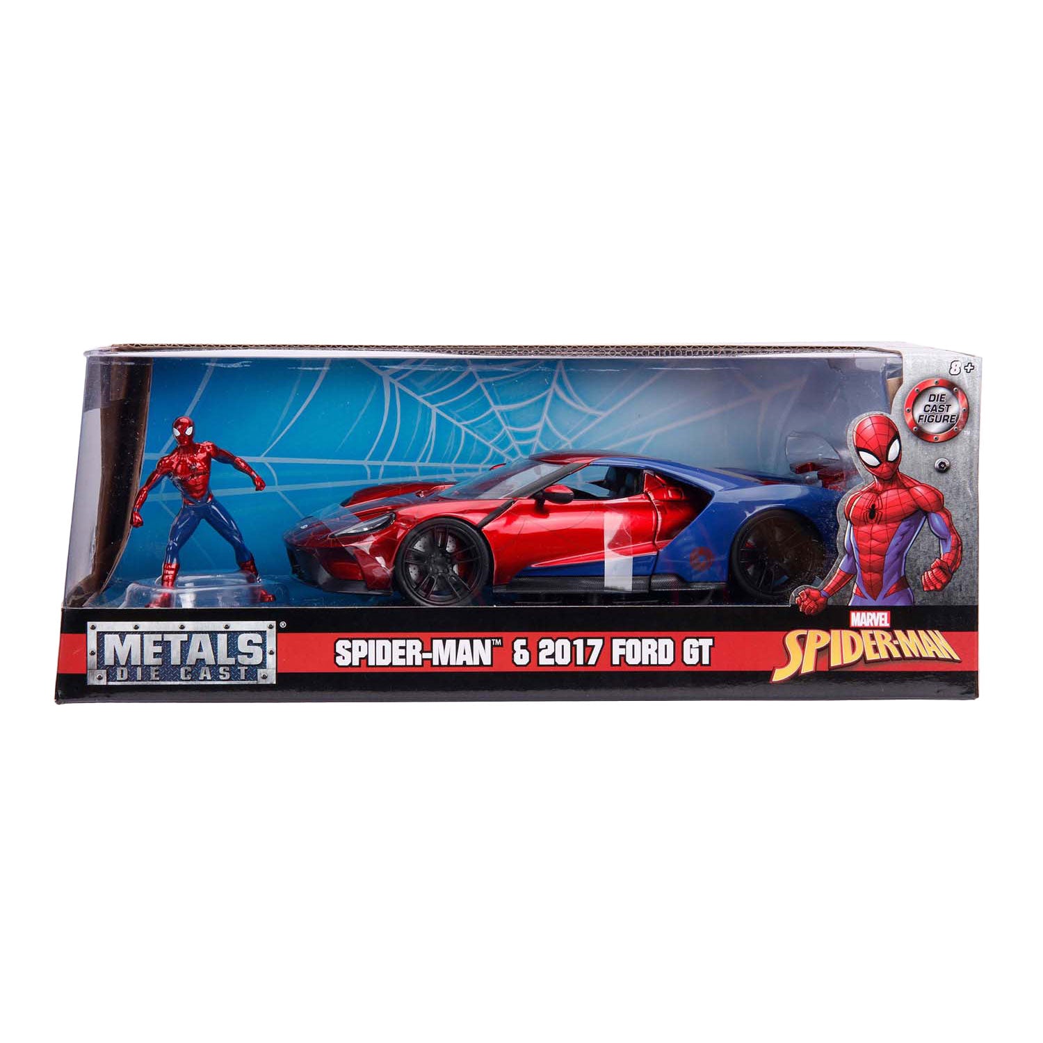 Jada toys - marvel spiderman 2017 ford gt 1:24 - 9399725314r00