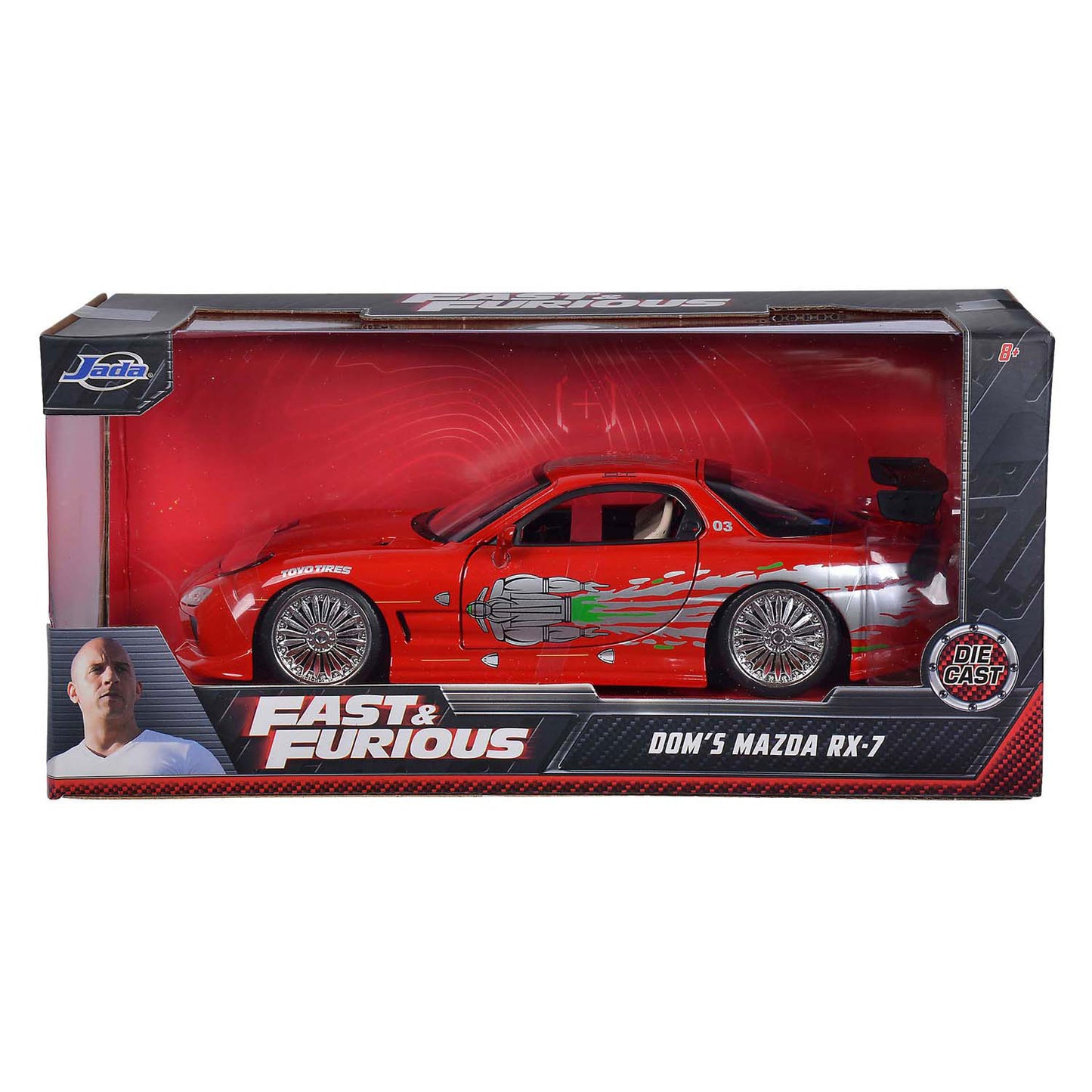 Jada toys jada fast furious 1993 mazda rx-7 1:24