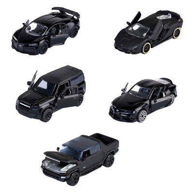 Majorette black edition autoset, 5dlg.