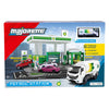 Majorette bp tankstation met voertuig
