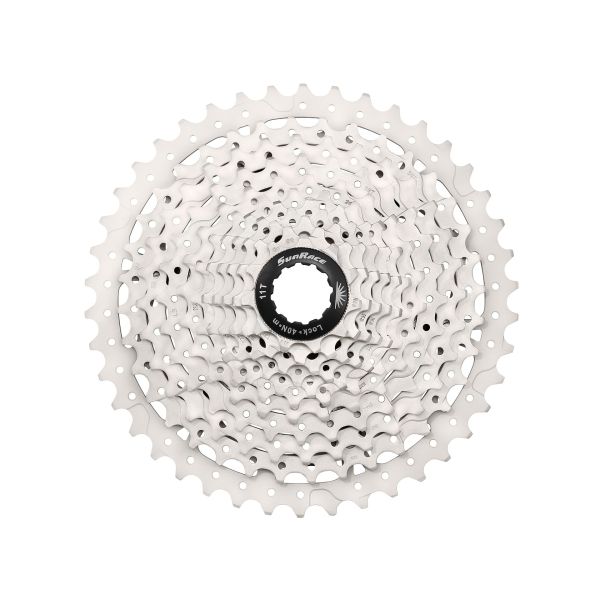 SunRace cassette 10V 11-42 CSMS3 metallic silver