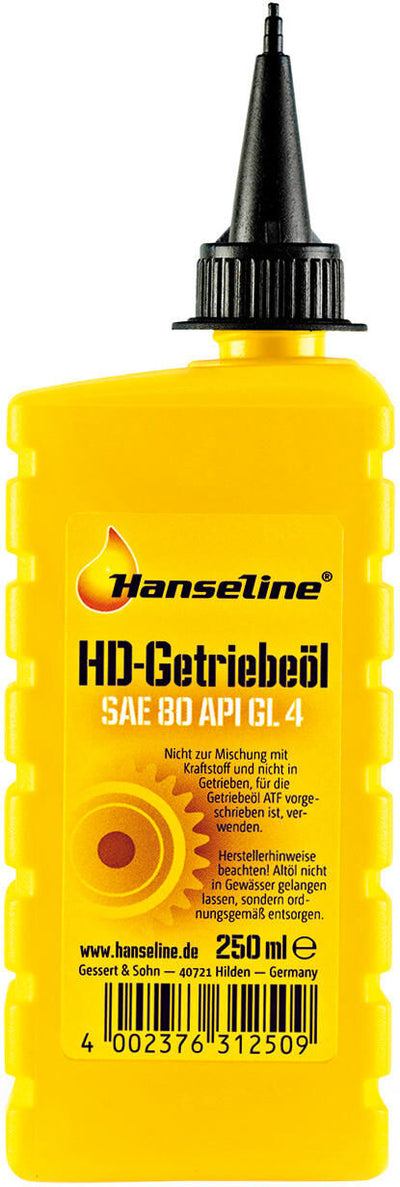 Hanseline getriebeöl sae 80 hd-gear oil sae 80 250 ml