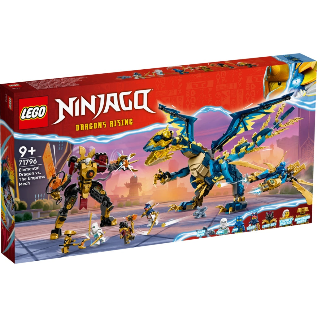 Lego Ninjago 71796 Elementdraak vs de Mecha van de Keizerin