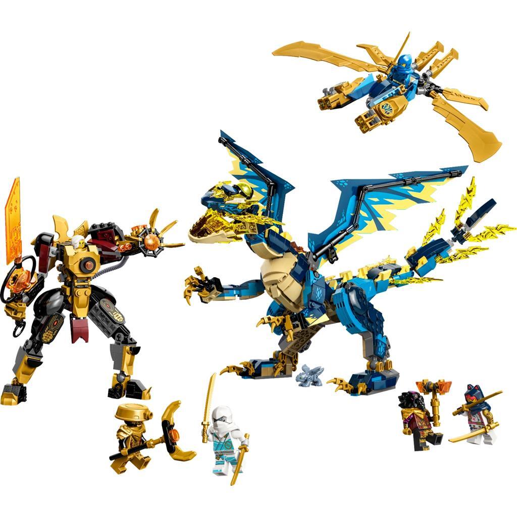 Lego Ninjago 71796 Elementdraak vs de Mecha van de Keizerin