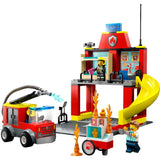Lego City 60375 Brandweerkazerne en Brandweerwagen - afbeelding 2