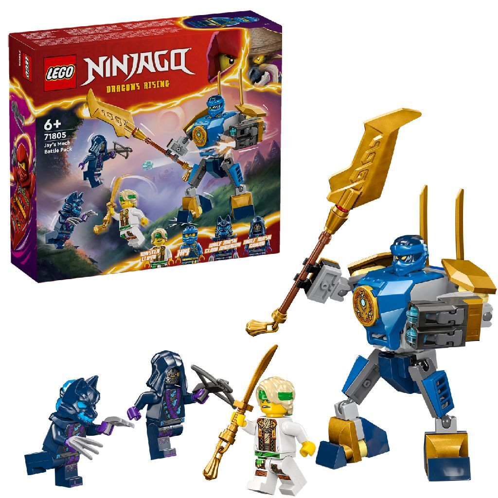 Lego ninjago 71805 jays mecha strijdpakket