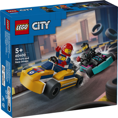 Lego city voertuigen karts en racers