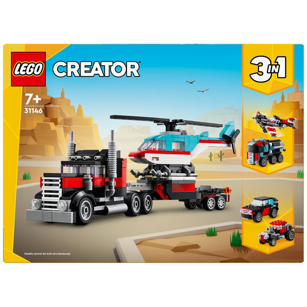 Lego LEGO Creator 31146 Truck met Helikopter