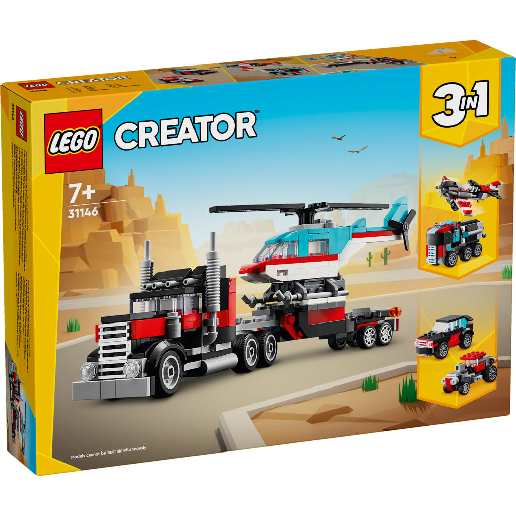 Lego LEGO Creator 31146 Truck met Helikopter