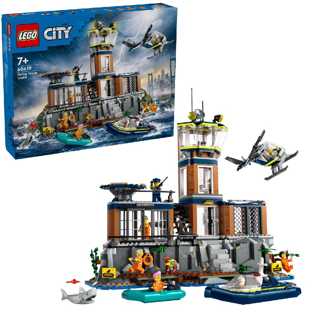 Lego LEGO City 60419 Politiegevangeniseiland