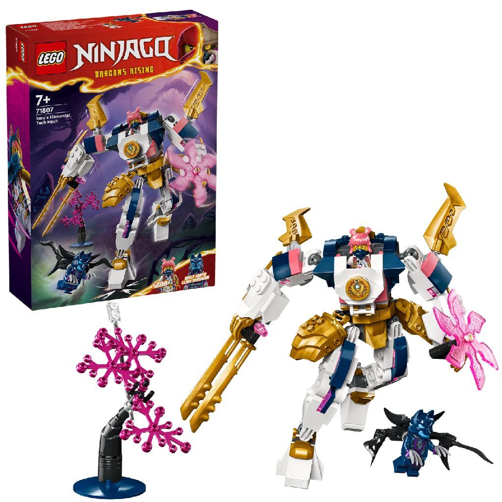 Lego LEGO Ninjago 71807 Soras Elementaire Techmecha