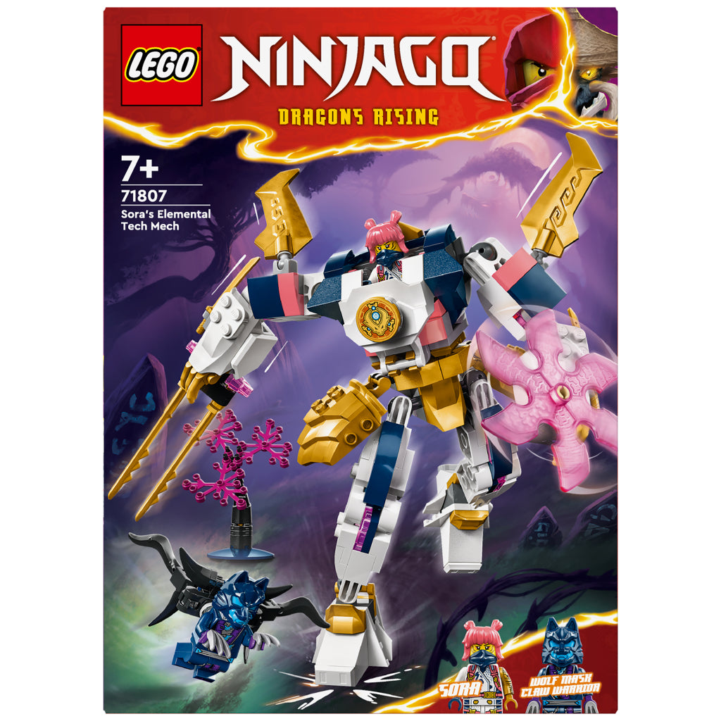 Lego ninjago - sora's elementaire techmecha constructiespeelgoed (71807)