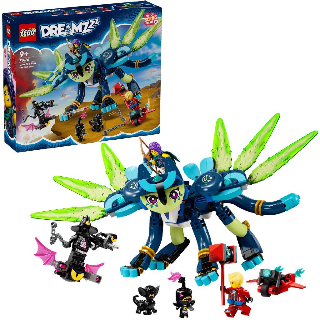 Lego LEGO DREAMZzz 71476 Zoey en Zian De Kattenuil