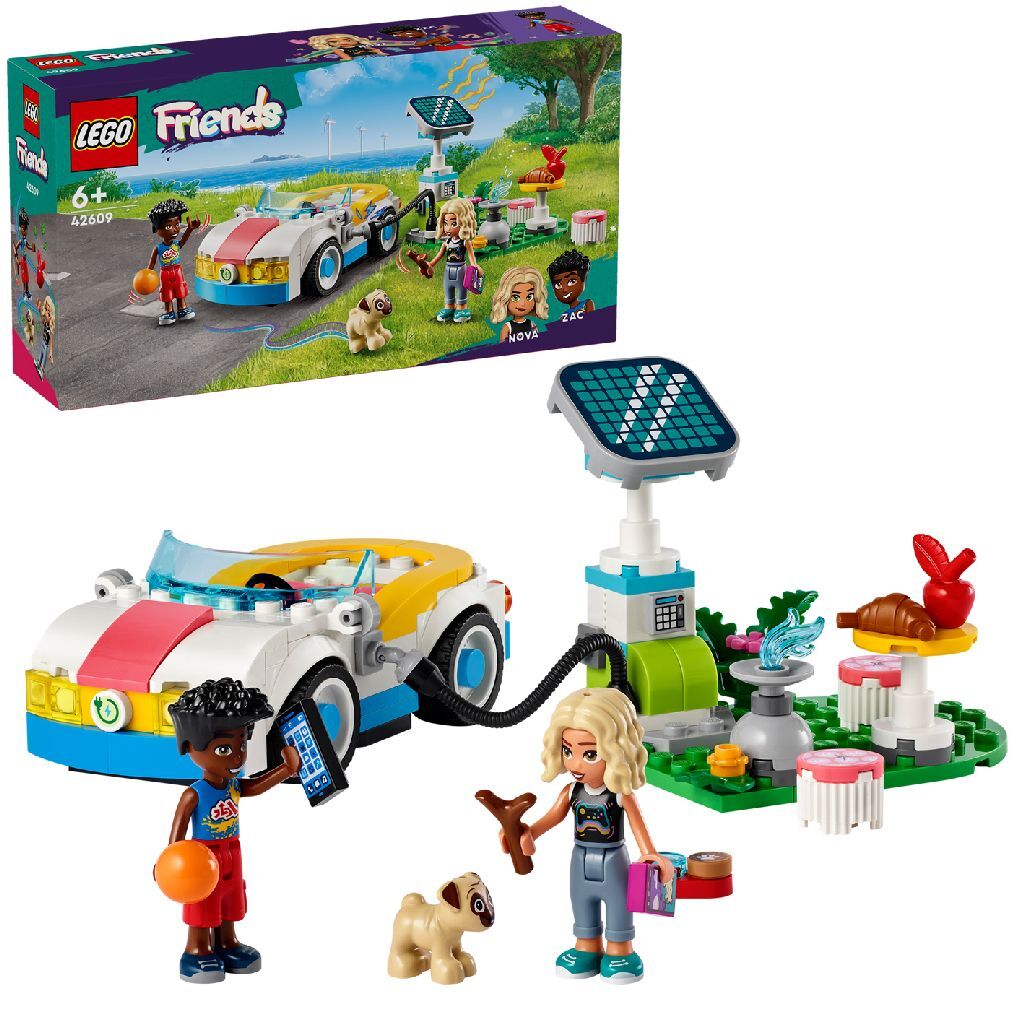 Lego LEGO Friends 42609 Elektrische Auto en Oplaadpunt