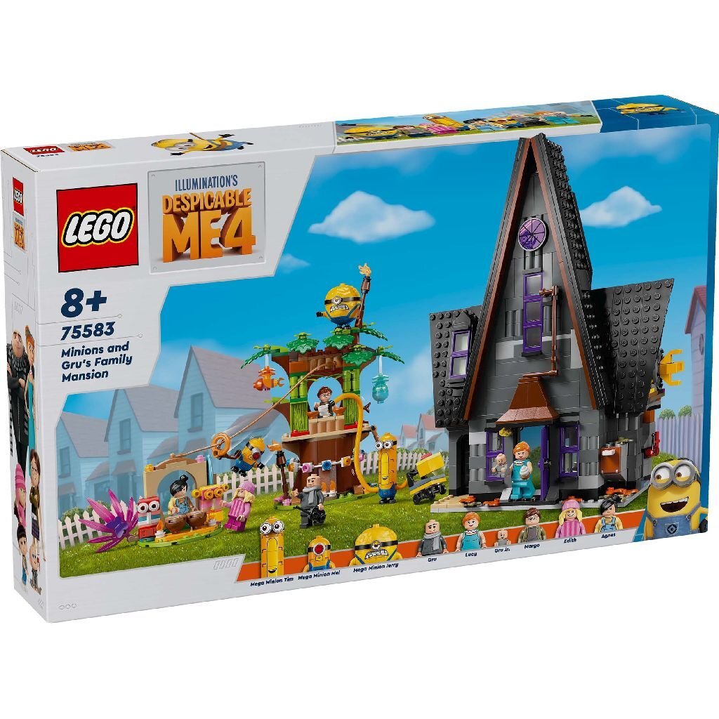 Lego Minions 75583 Huis van de Minions en Gru