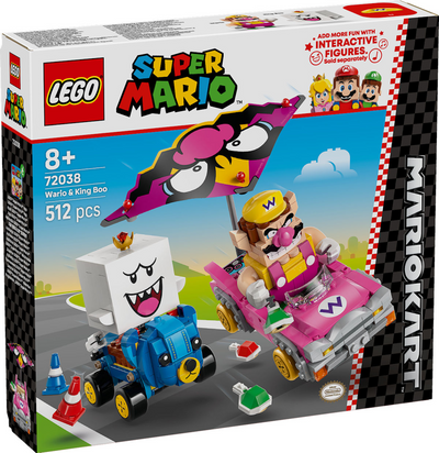 Lego ® super mario™: mario kart™ – wario en king boo - 72038