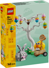 Lego iconic eieren zoeken met konijn en kuiken - afbeelding 1